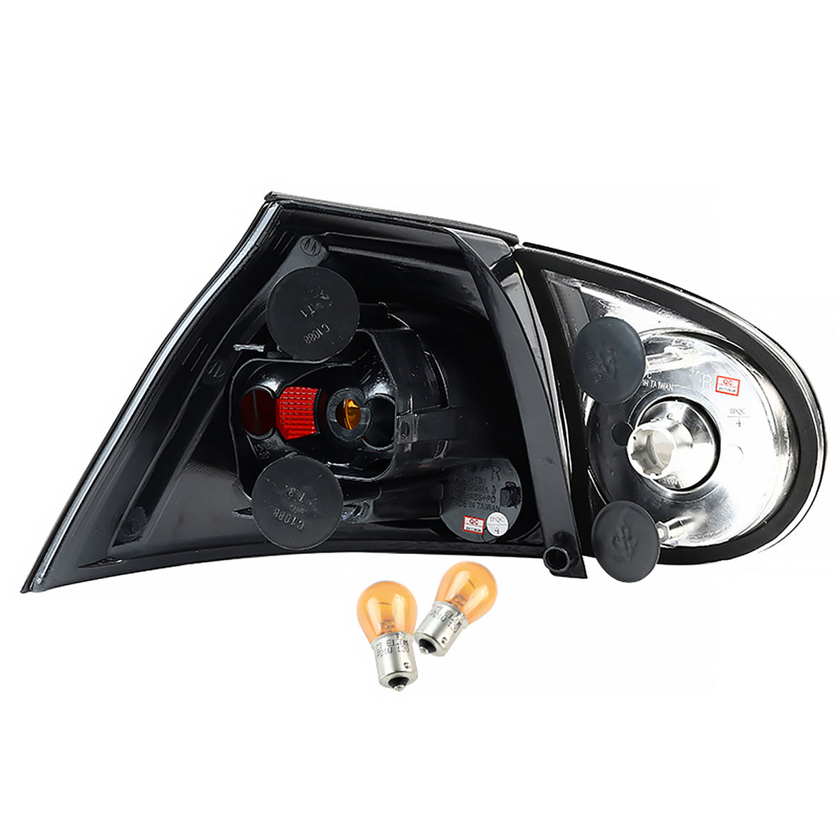 Golf R32 Rear Lights 2006-2009 VW Golf GTI Mk5/Rabbit/R32 Tail Lights Matte Black/Clear Len ...