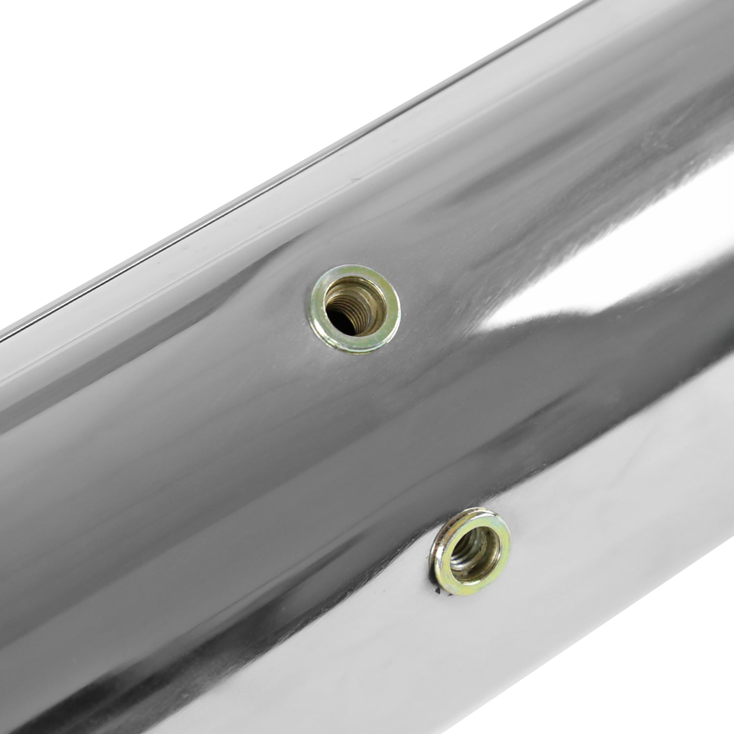 2004-2021 Nissan Titan King Extended Cab 4" Chrome S.Steel Side Step Nerf Bars