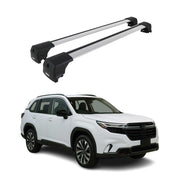 2025 Subaru Forester Roof Rack Cross Bars Luggage Carrier Alu Silver 2x
