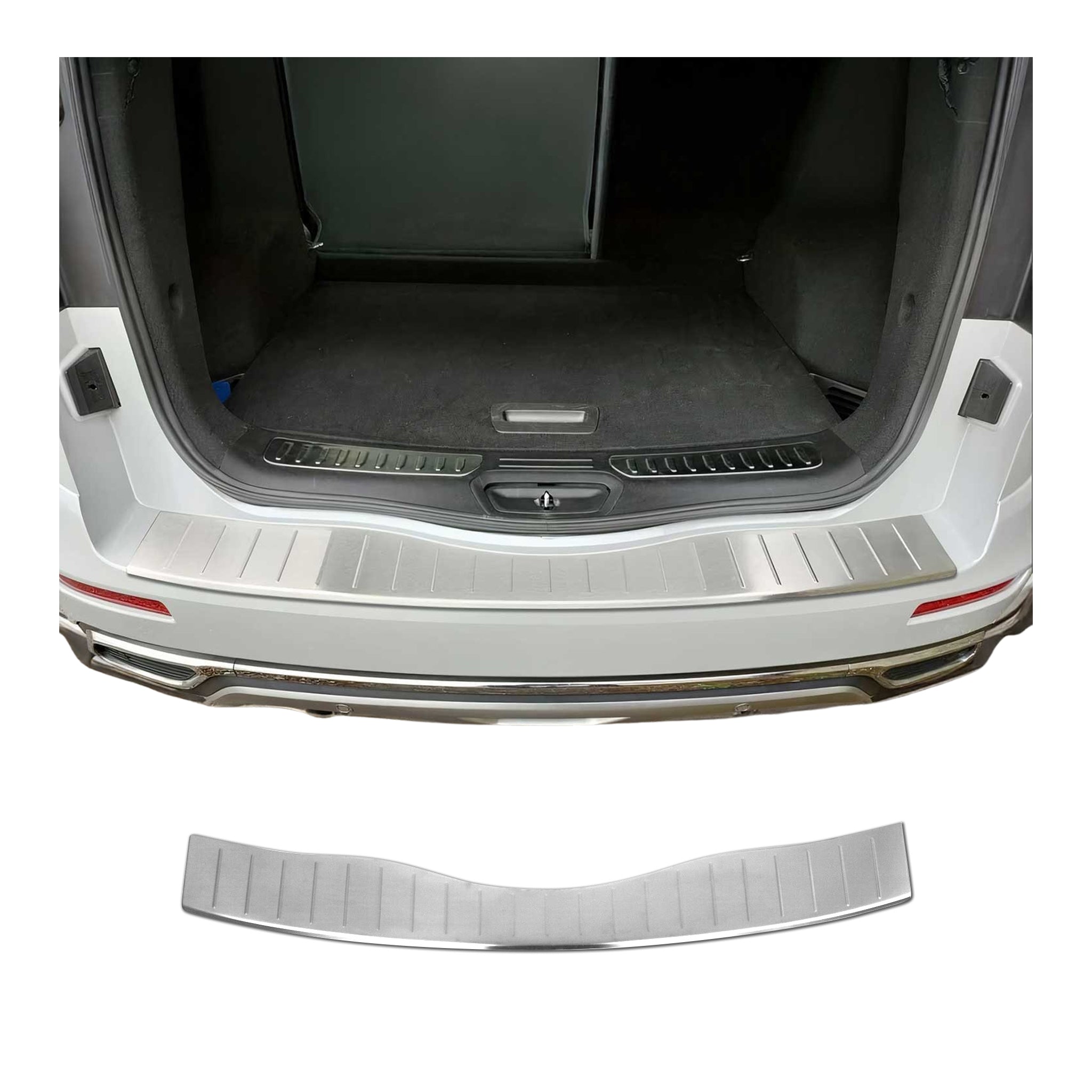 2017-2024 Renault Koleos Rear Bumper Sill Cover Protector Guard Stainless Steel