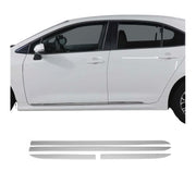 2019-2026 Toyota Corolla Sedan Side Door Molding Trim Stainless Steel