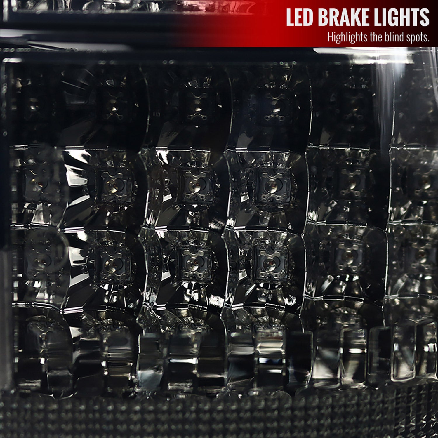 2000-2006 BMW E53 X5 LED Tail Lights - OZ Chrome Housing/Smoke Lens