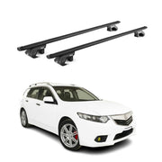 2011-2014 Acura TSX Roof Rack Cross Bars Black Carrier 2 Pcs