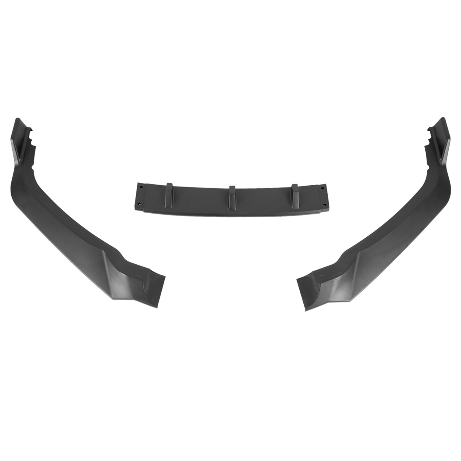 2018-2020 Honda Odyssey Matte Black 3Pcs Front Bumper Lip Splitter Kit