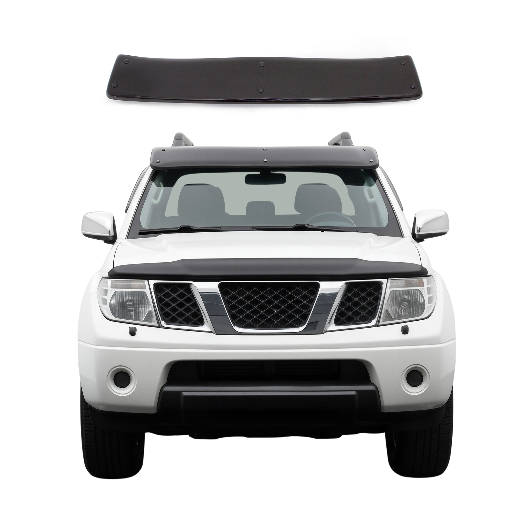 2005-2021 Nissan Frontier Front Windshield Sun Visor 1 Pc Smoke