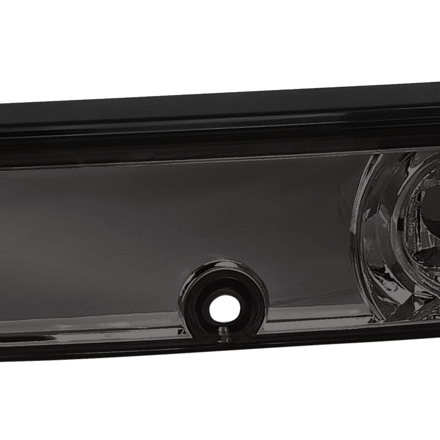 1989-1994 Nissan 240SX S13 Center Trunk Tail Light Chrome Housing/Smoke Lens