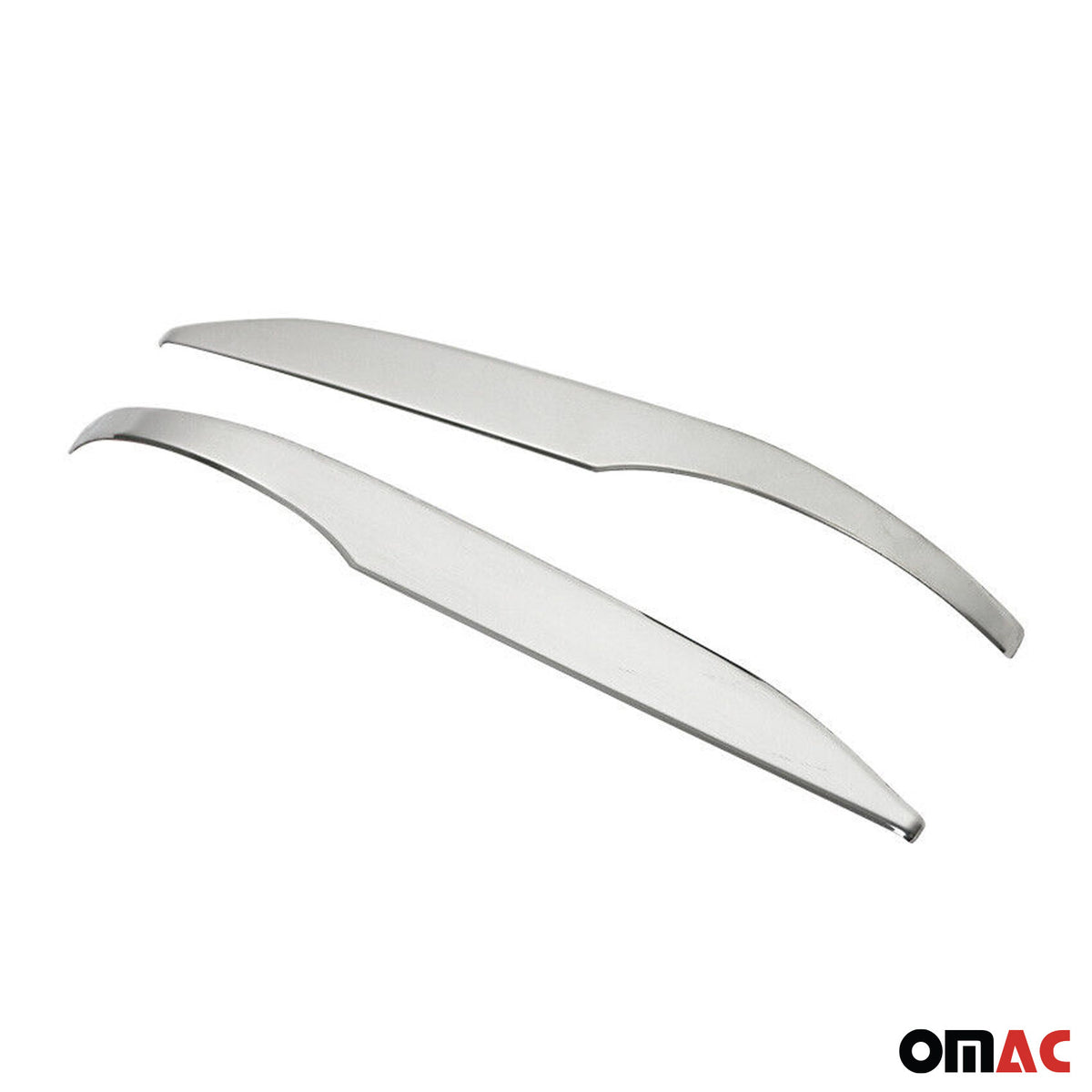 2016-2023 Toyota Hilux Side Mirror Cover Caps Stainless Steel Silver 2 Pcs