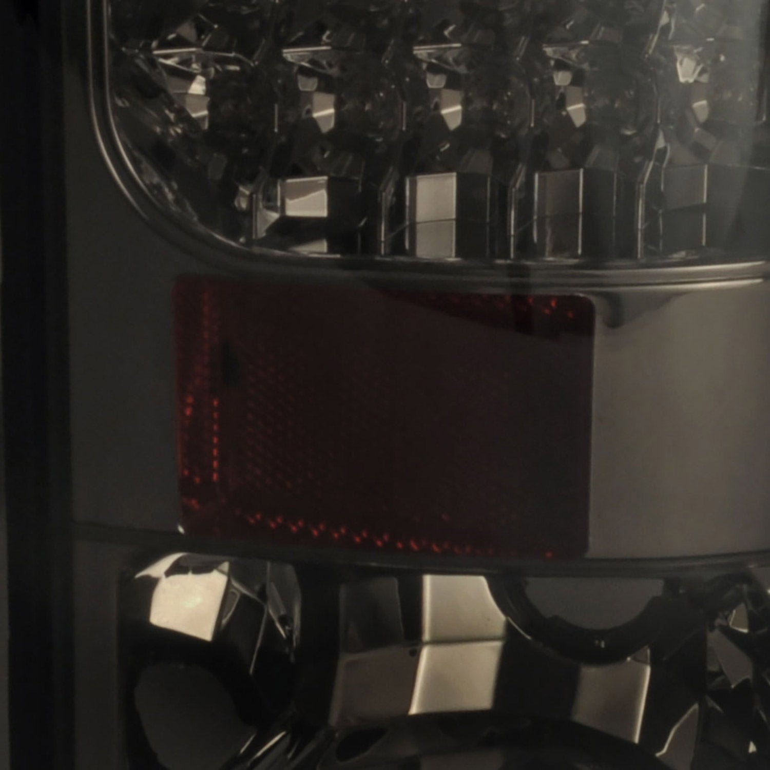 2007-2014 GMC Sierra LED Tail Lights Chrome Housing/Smoke Lens