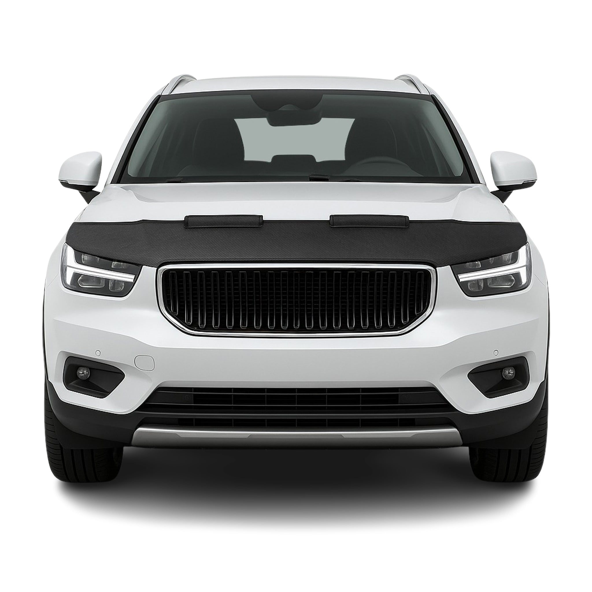 2019-2026 Volvo XC40 Car Bonnet Mask Hood Bra Carbon Black 1 Pc