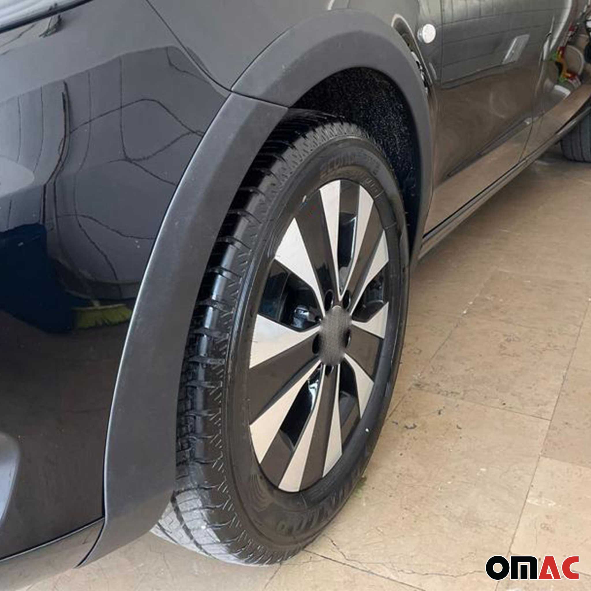 Fender Flares Wheel Protector for Mercedes Metris 2016-2023 Black 8 Pcs