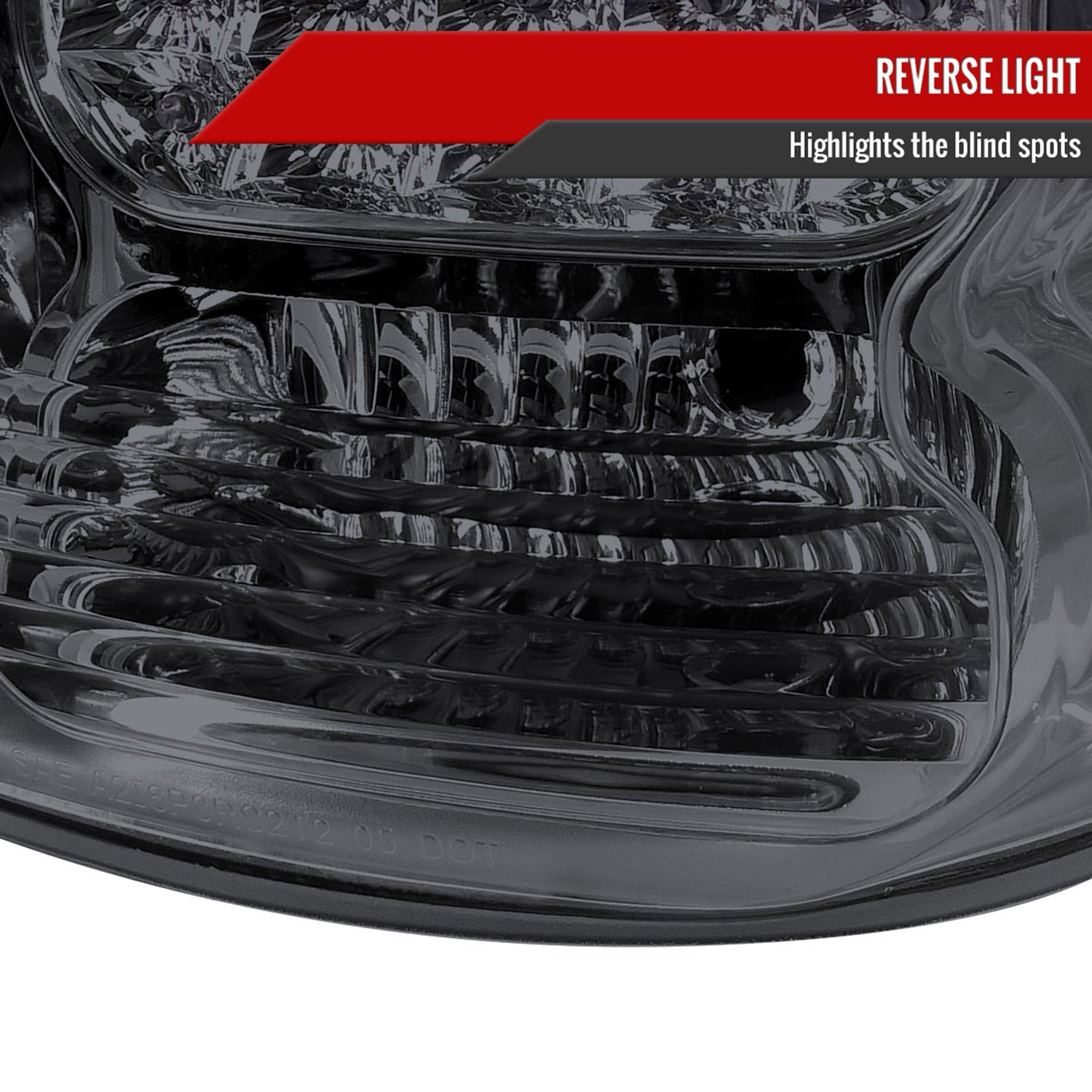 2007-2013 Toyota Tundra LED Tail Lights Chrome Housing/Smoke Lens