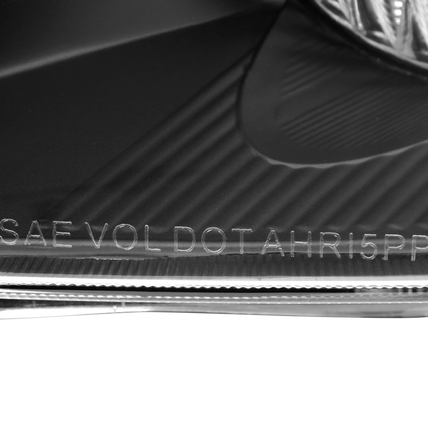 2007-2011 Honda CR-V Factory Style Headlights Matte Black Housing/Clear Lens