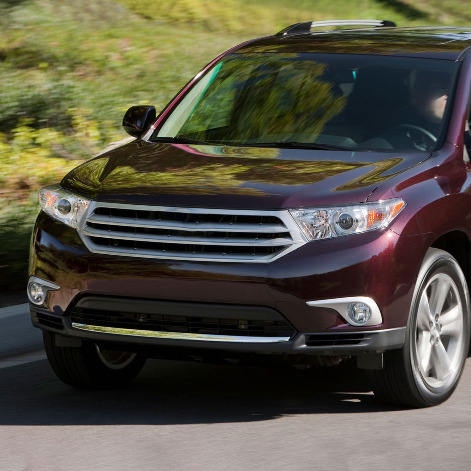 2011-2013 Toyota Highlander 7117 Fog Lights Kit Switch & Wiring Harness Chrome