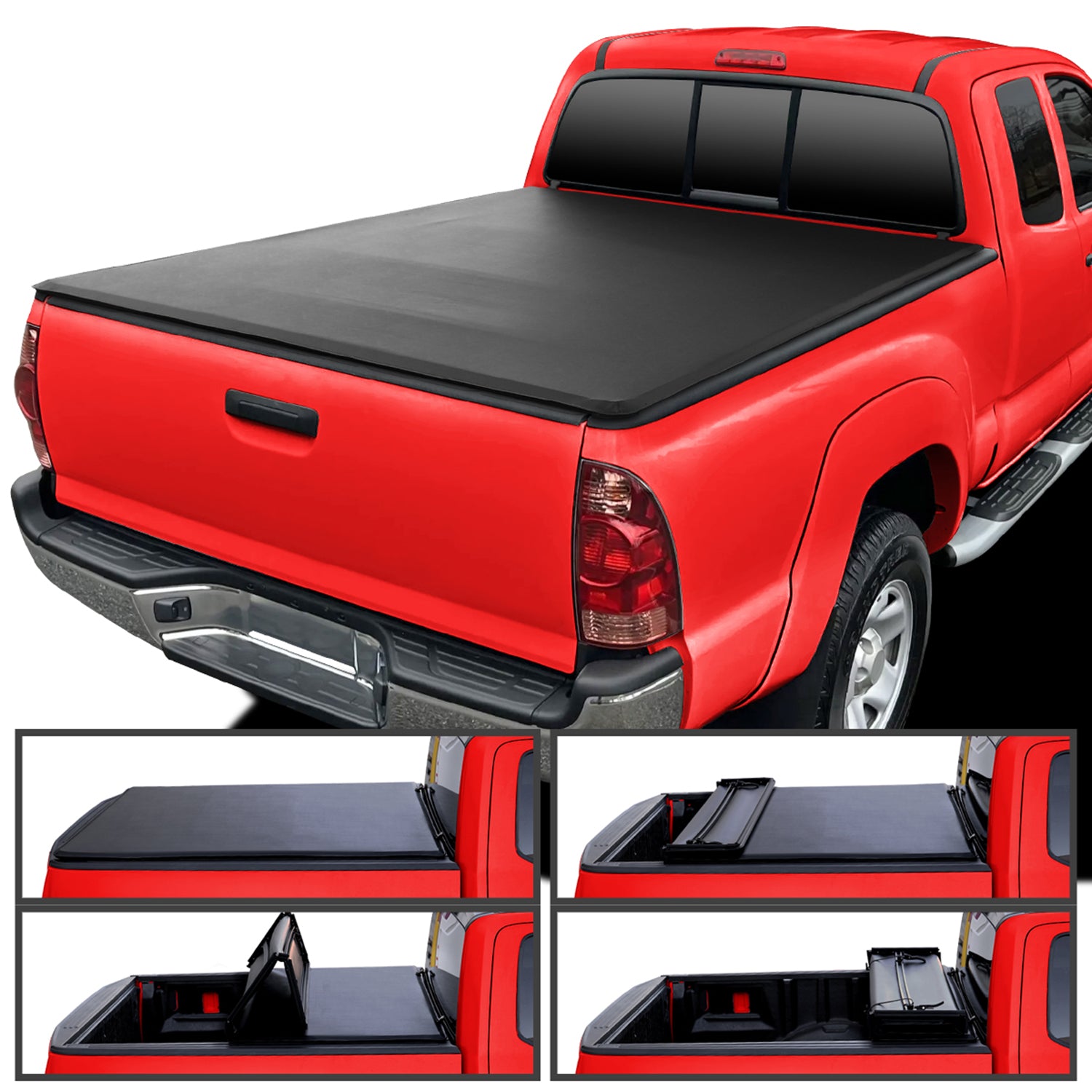 2005-2015 Toyota Tacoma Access/Double/Regular Cab 6' Bed Tonneau Cover