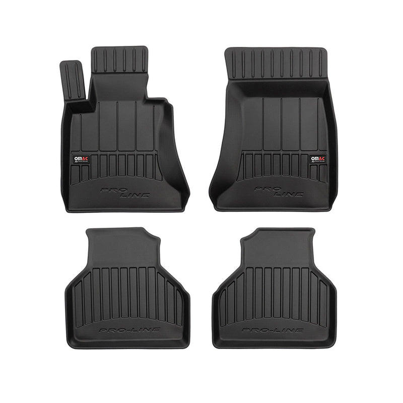 2002-2008 BMW 7 Series E65 E66 E67 Premium Floor Mats Liners Full Set All Weather Heavy Duty Black