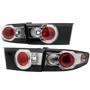 2003-2005 Honda Accord Sedan Tail Lights Matte Black Housing/Clear Lens