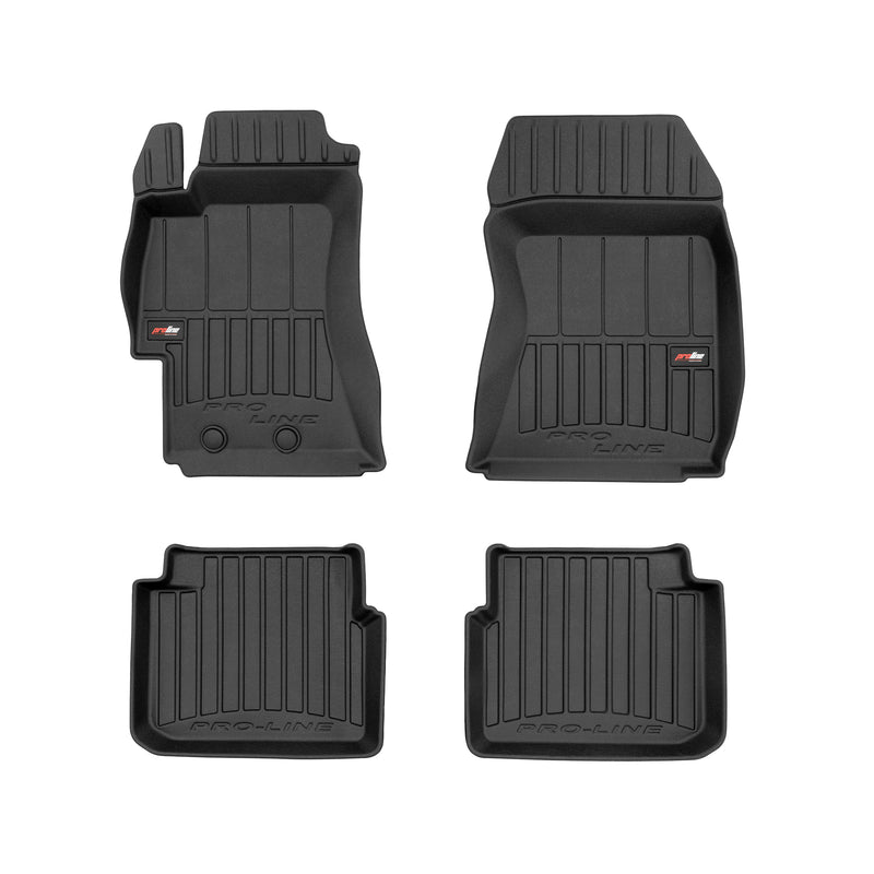 2008-2014 Subaru Impreza WRX Premium Floor Mats Liners Full Set All Weather Heavy Duty