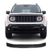 2015-2023 Jeep Renegade Front Bug Shield Hood Deflector Guard Black Smoke