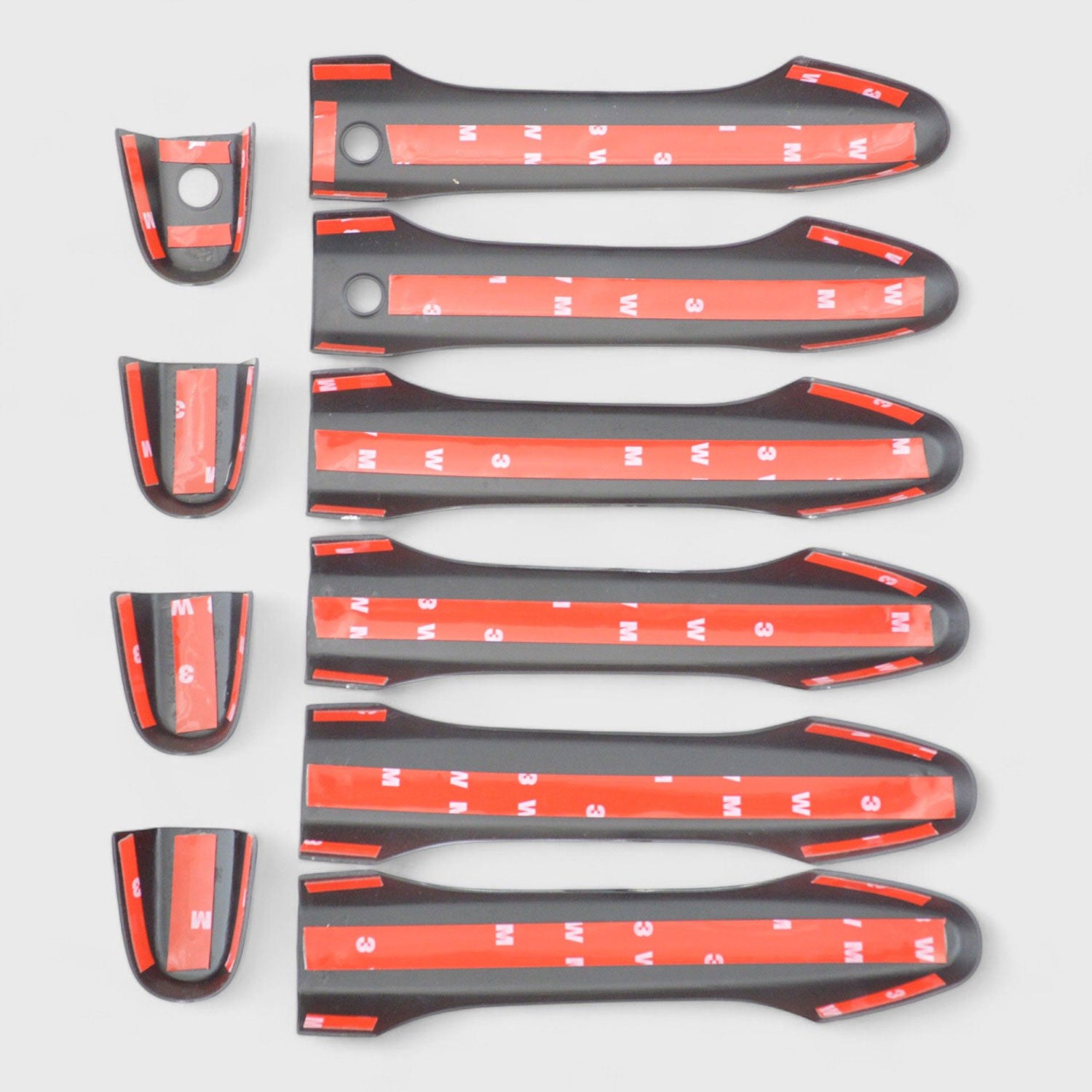 2014-2016 Honda CR-V Door Handle Cover Gloss Black 8Pcs ABS Plastic