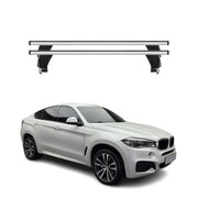 2015-2019 BMW X6 F16 F86 Roof Rack Cross Bars Silver