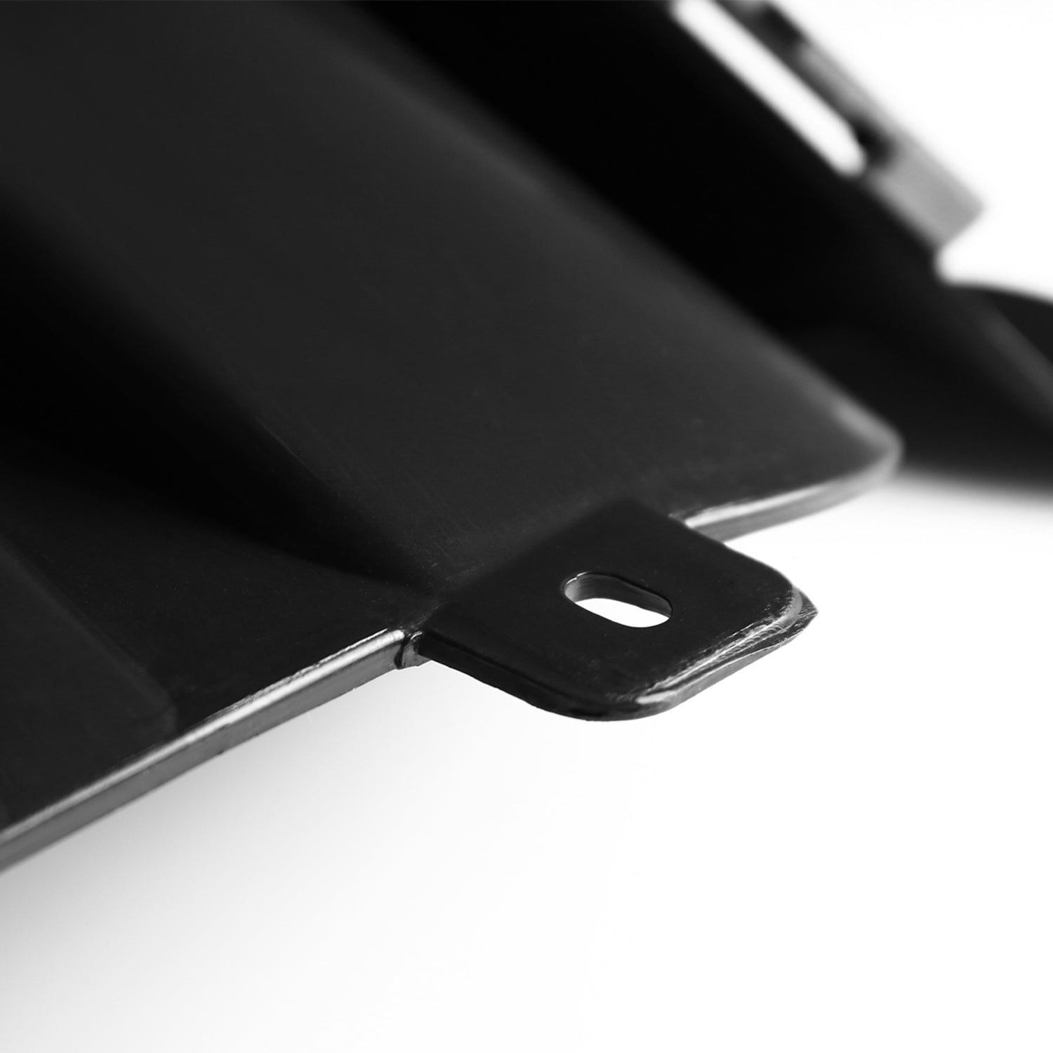 2015-2017 Ford Mustang Black R Style Rear Diffuser w/ Side Valance Panels