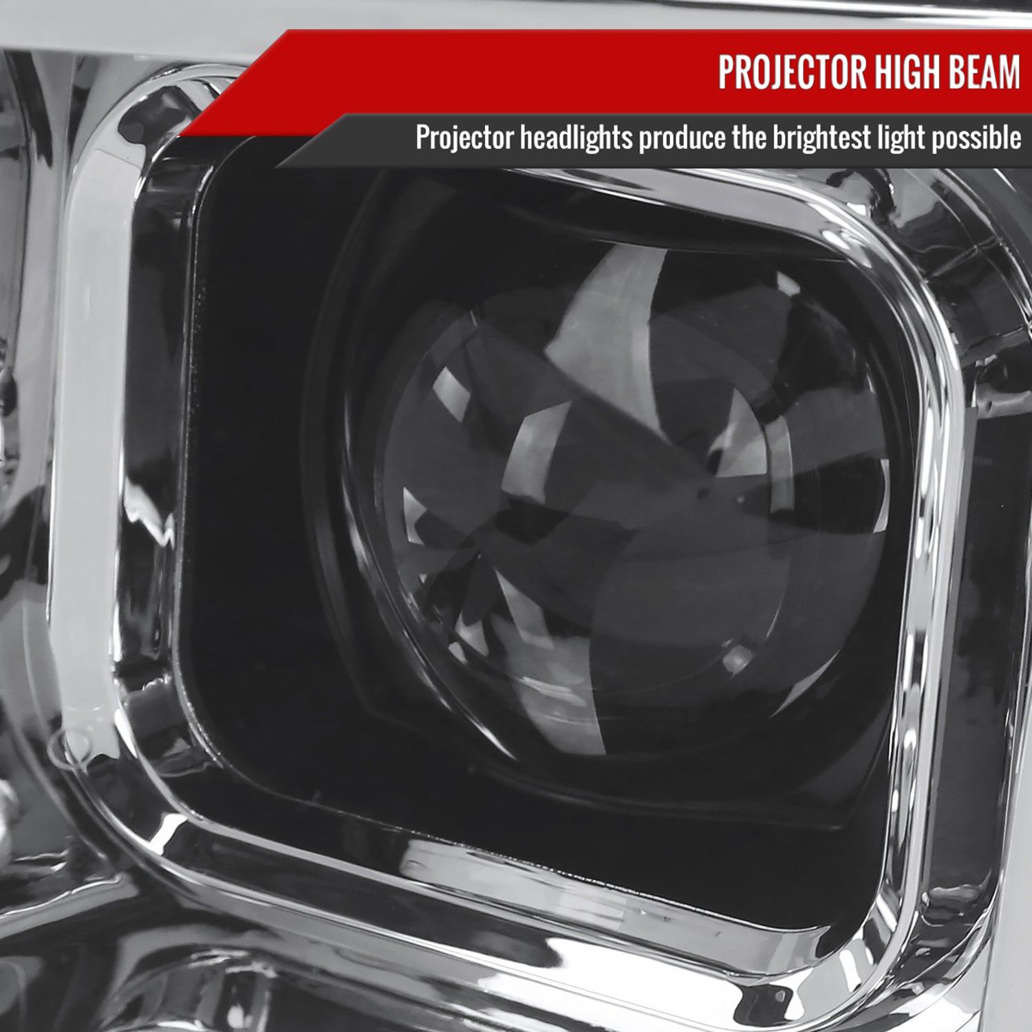 2018-2020 Ford F-150 LED CBar Projector Headlights Signal Lights Chrome Clear