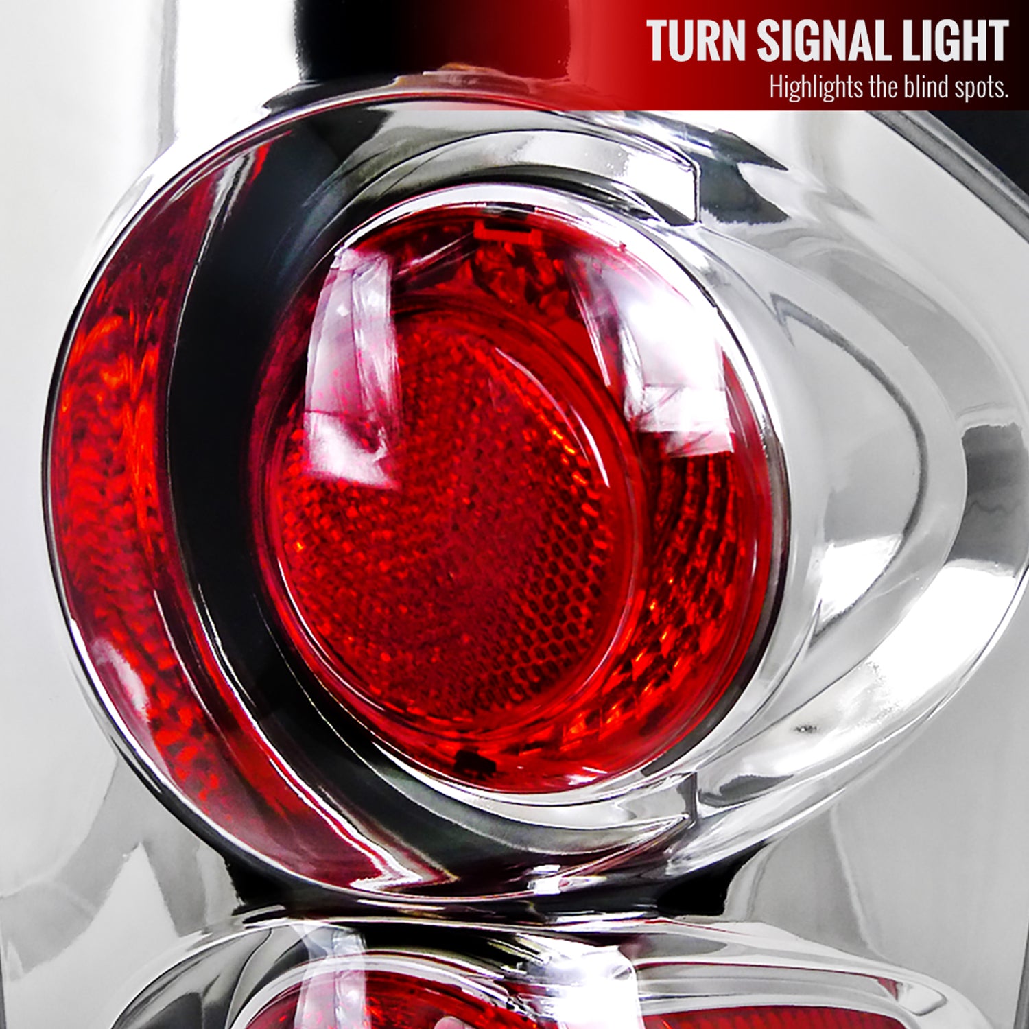 2002-2006 Dodge RAM Tail Lights Chrome Housing/Clear Lens