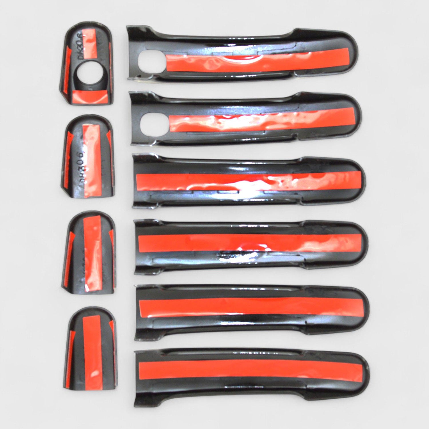 2013-2019 Ford Escape / Nissan Sentra Door Handle Cover Gloss Black 10Pcs ABS Plastic