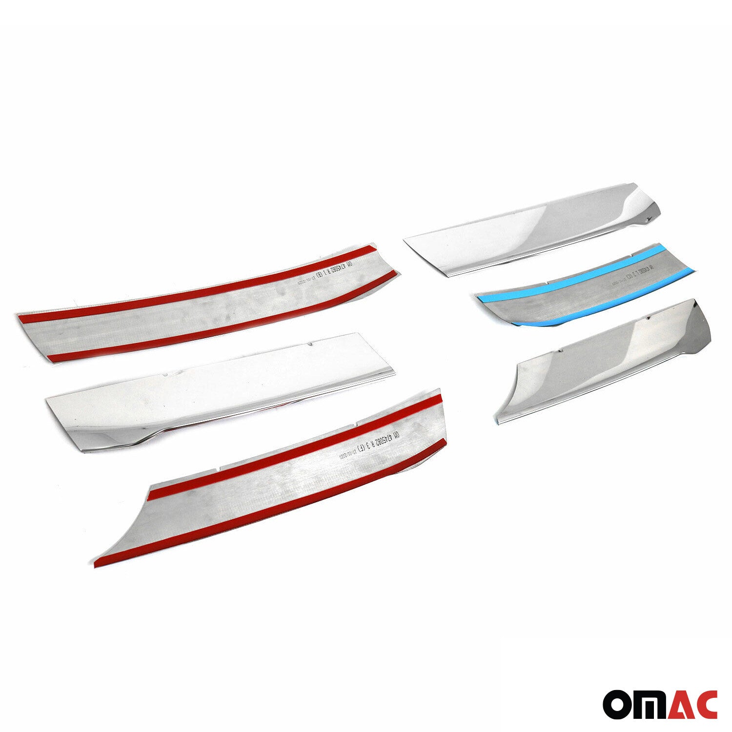 2019-2026 Mercedes Sprinter W907 910 Front Bumper Grill Trim Stainless Steel 6x