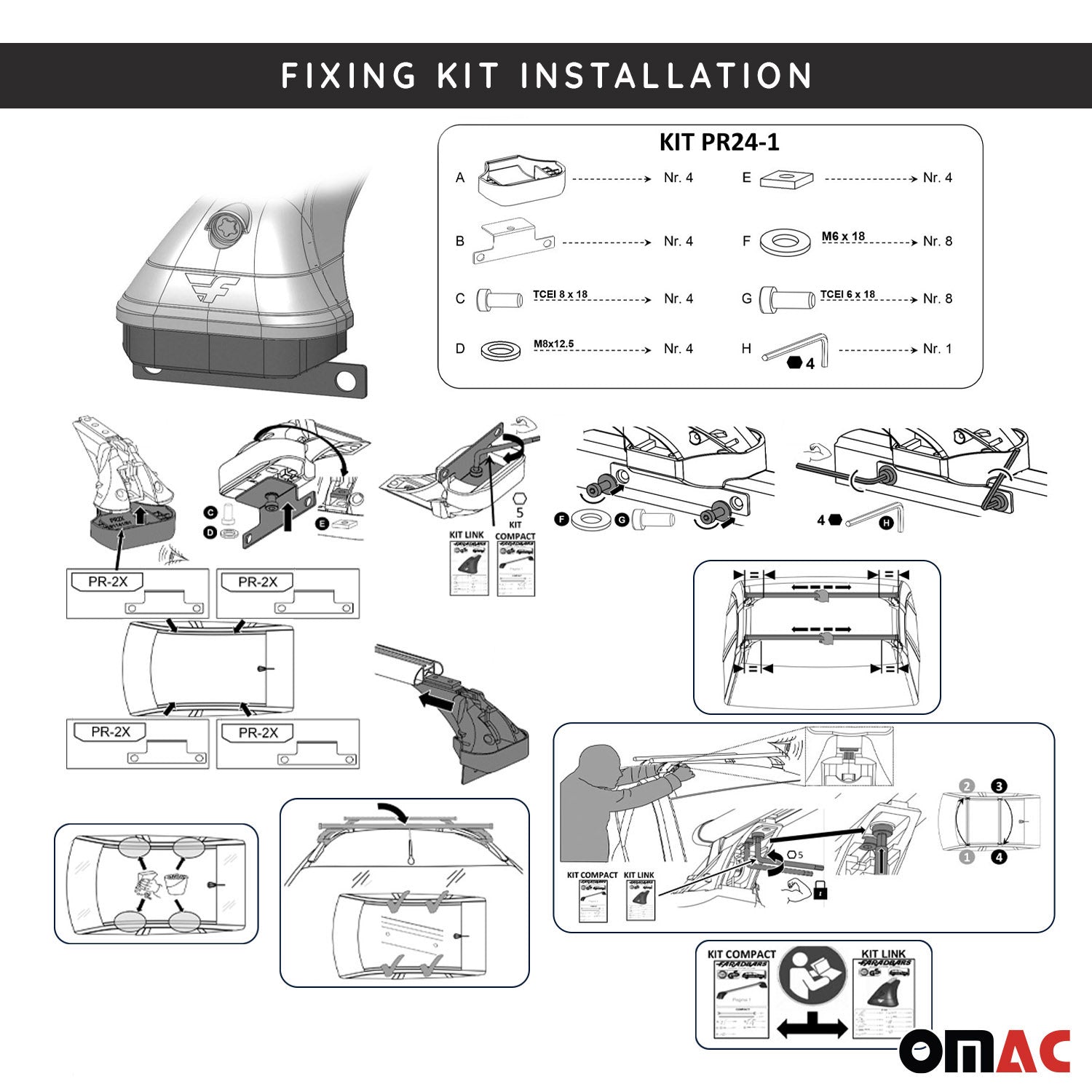 2017-2026 Honda CR-V V VI Roof Racks Cross Bars Silver