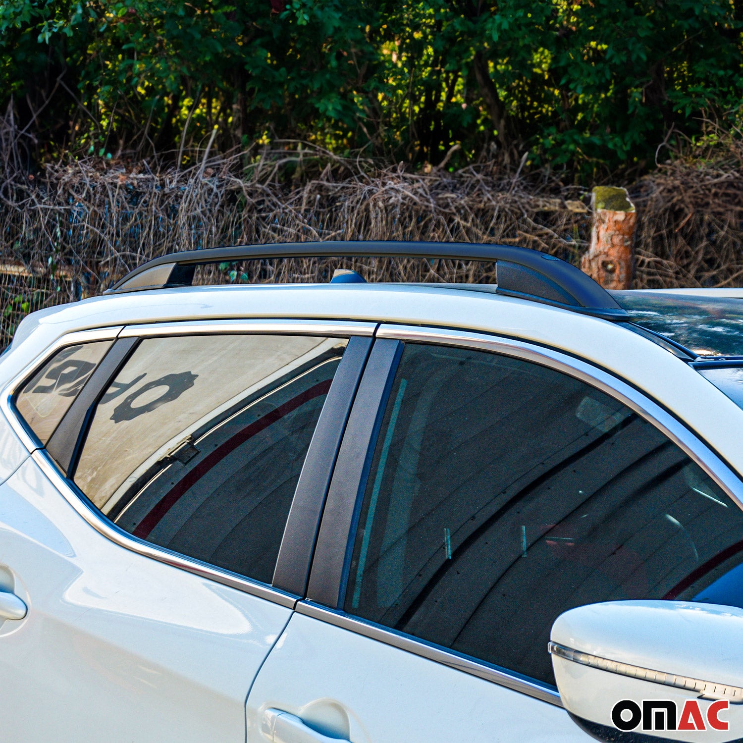 2006-2009 Land Rover Range Rover Sport Roof Rack Rails Side Rails Black