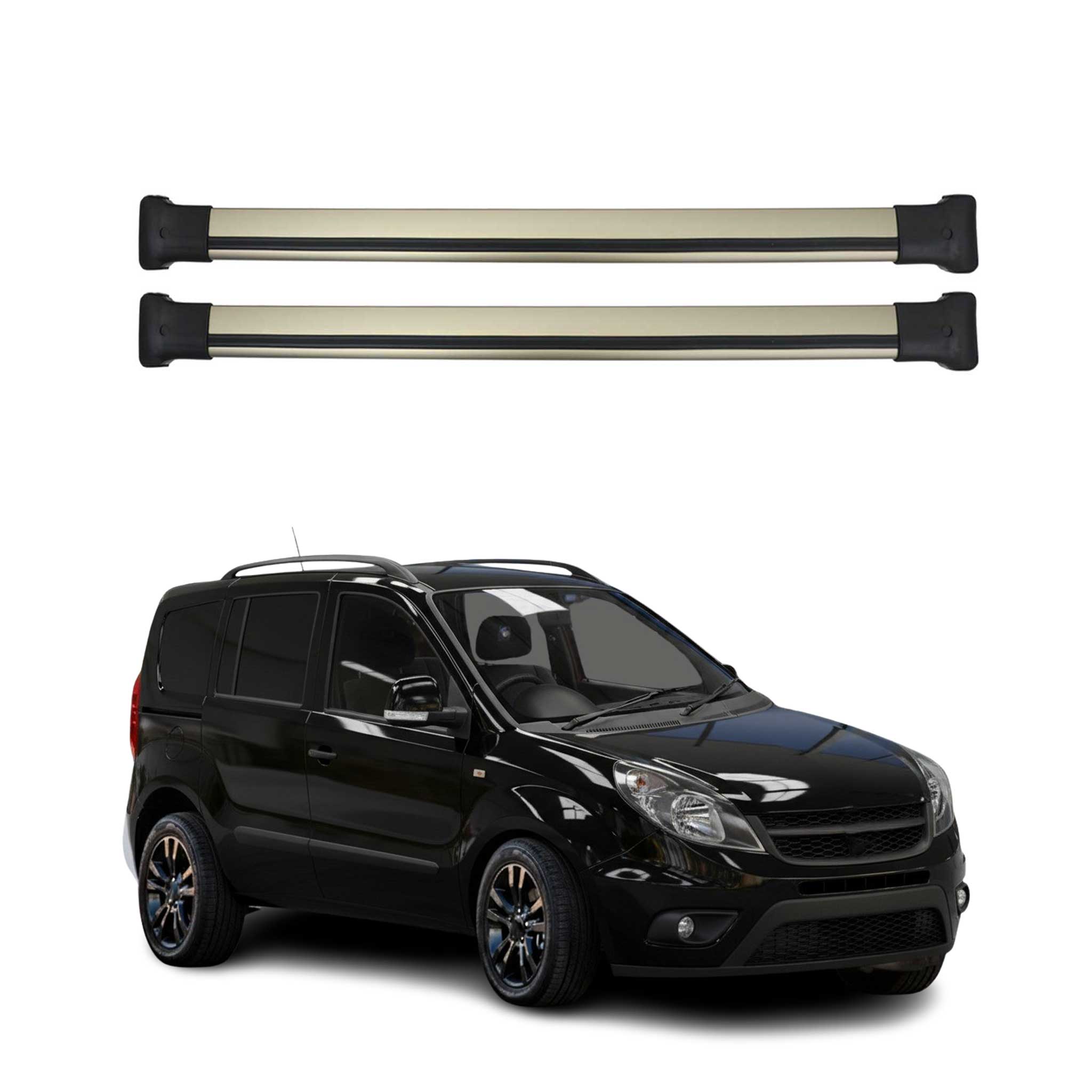 2015-2022 Ram Promaster City Roof Rack Cross Bars Bronze