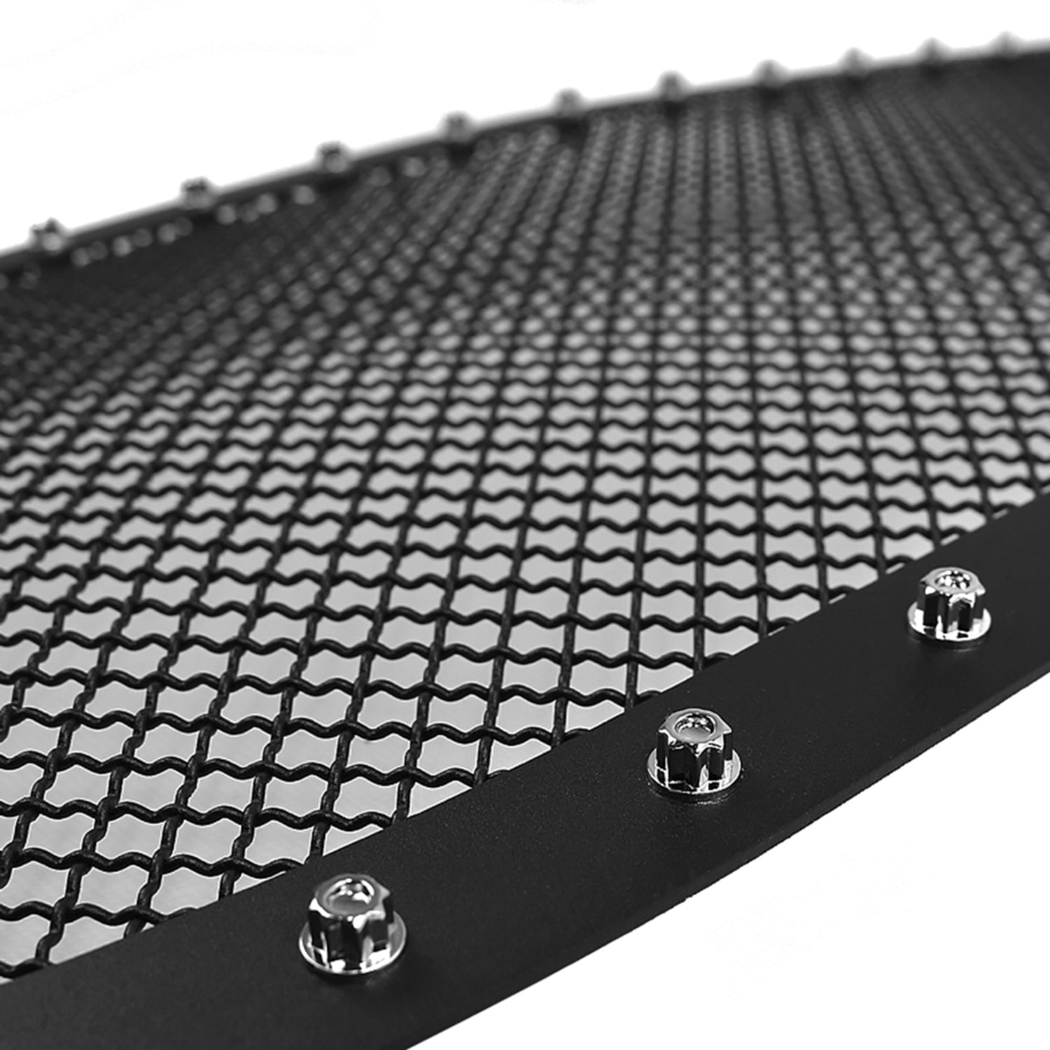 2002-2005 Dodge RAM 1500/2500/3500 Rivet Style Black Steel Mesh Grille Insert