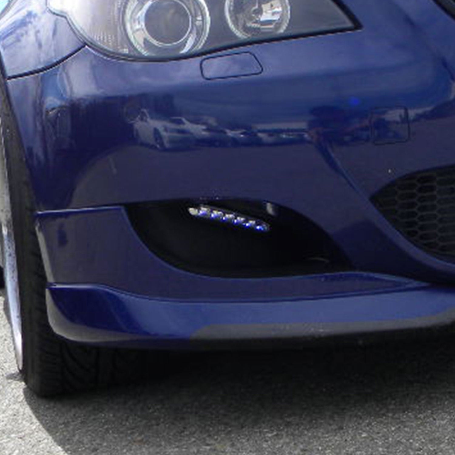 Universal 3W Clear Lens 6 LED Daytime Running Lights