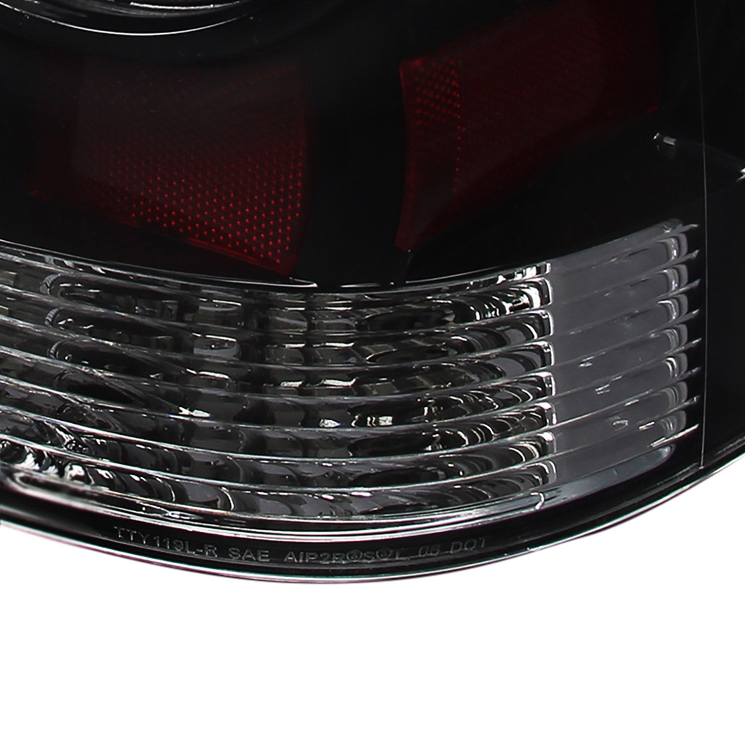 2005-2015 Toyota Tacoma LED Tail Lights Matte Black Housing/Clear Lens