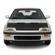 1987-1991 Honda Civic Car Bonnet Mask Hood Bra Black 1 Pc