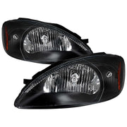 For Ford Tarus 2000-2007 Factory Style Headlights (Black Housing / Clear Lens)