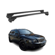 2001-2005 Audi A4 B6 Avant Roof Rack Cross Bars Luggage Carrier 2 Pcs