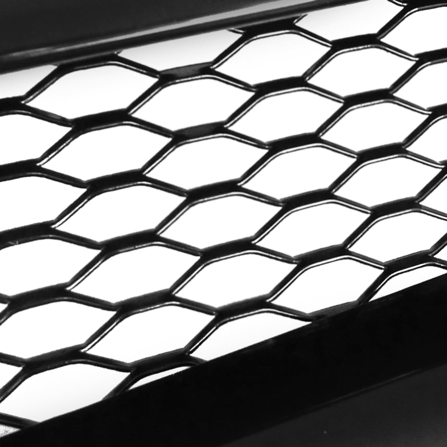 1996-1998 Honda Civic TR Style Black ABS Mesh Grille
