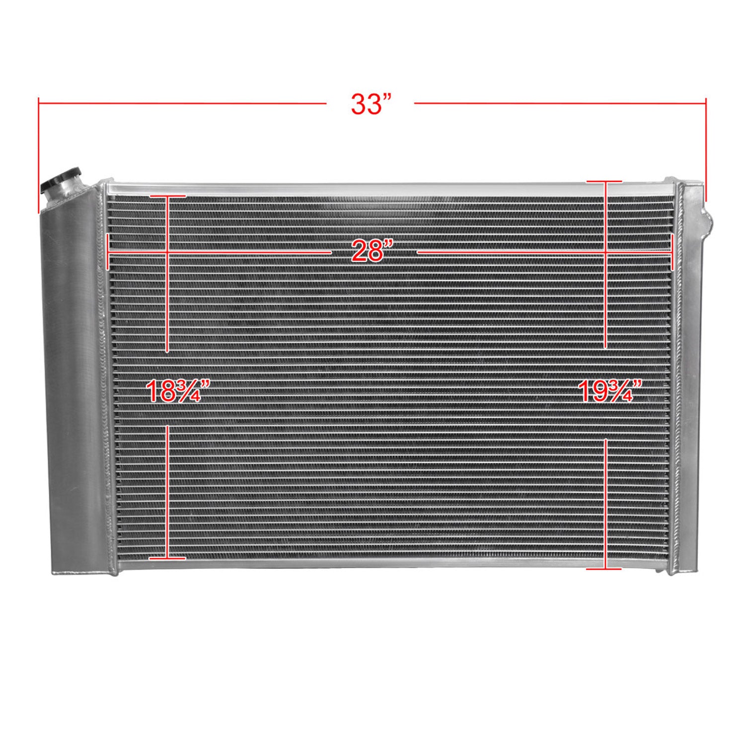 1973-1991 Chevrolet Blazer/Suburban Jimmy Alu 3Row Performance Radiator