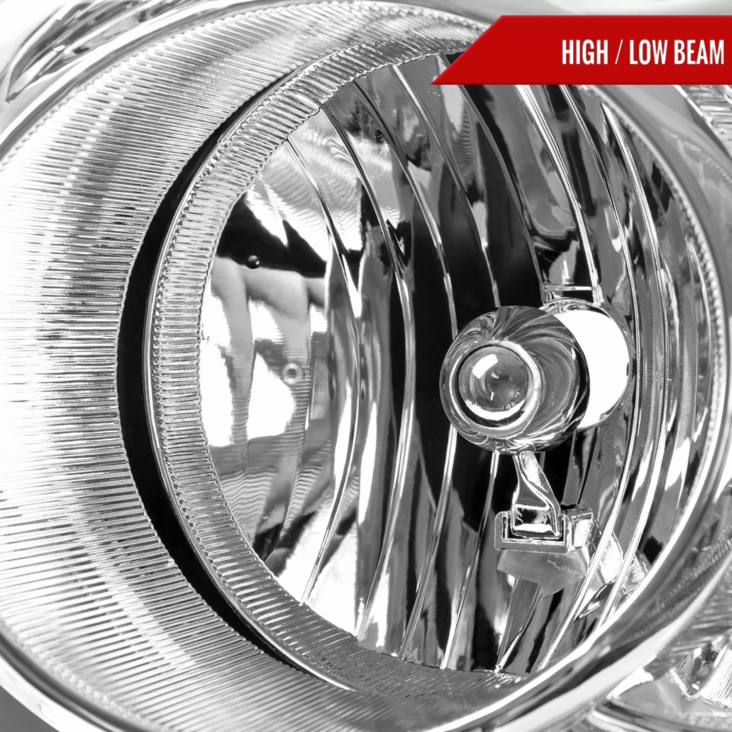 2004-2006 Dodge Durango Factory Style Headlights Chrome Housing/Clear Lens