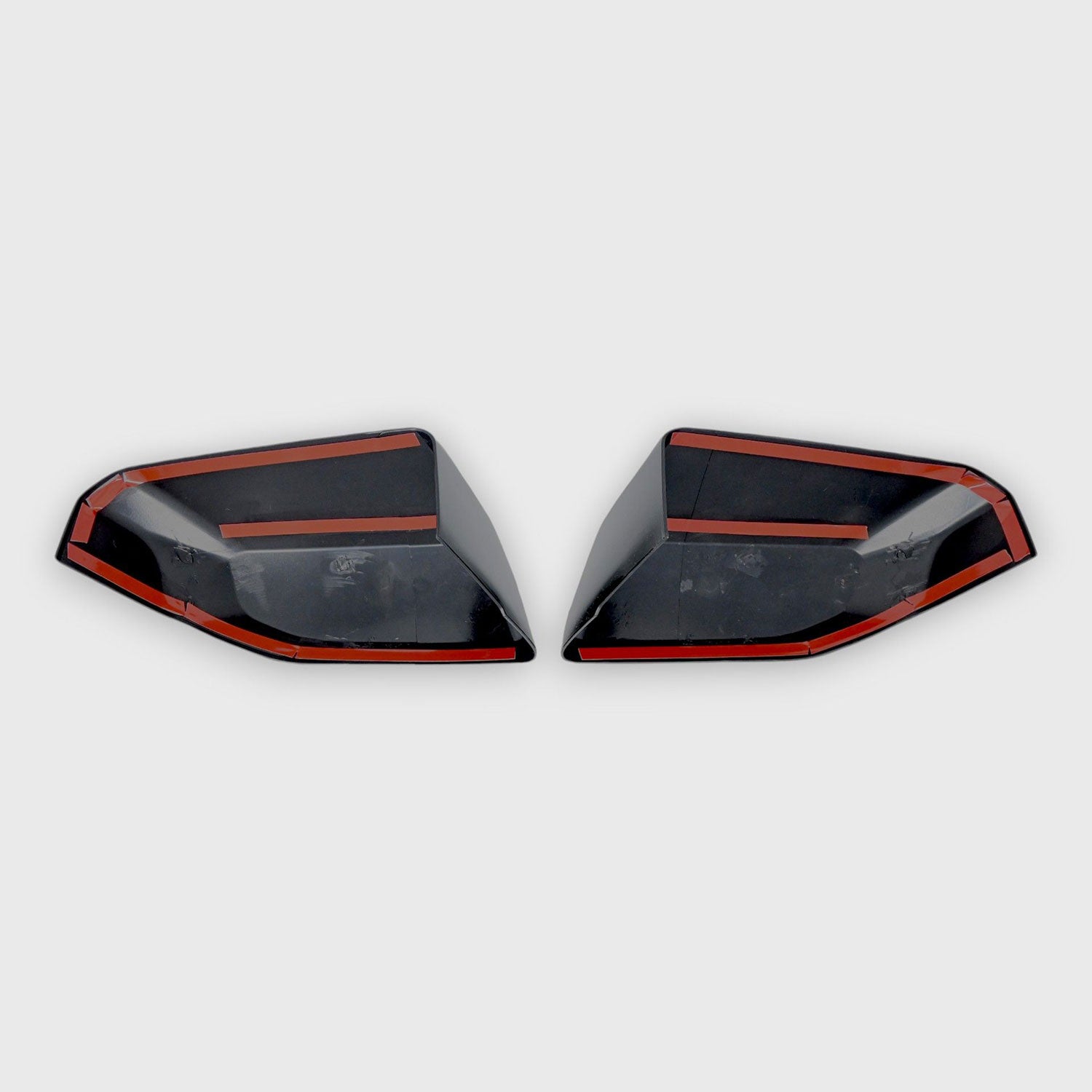 2023-2025 Chevrolet Colorado / GMC Canyon Mirror Cover Caps Gloss Black 2Pcs ABS Plastic