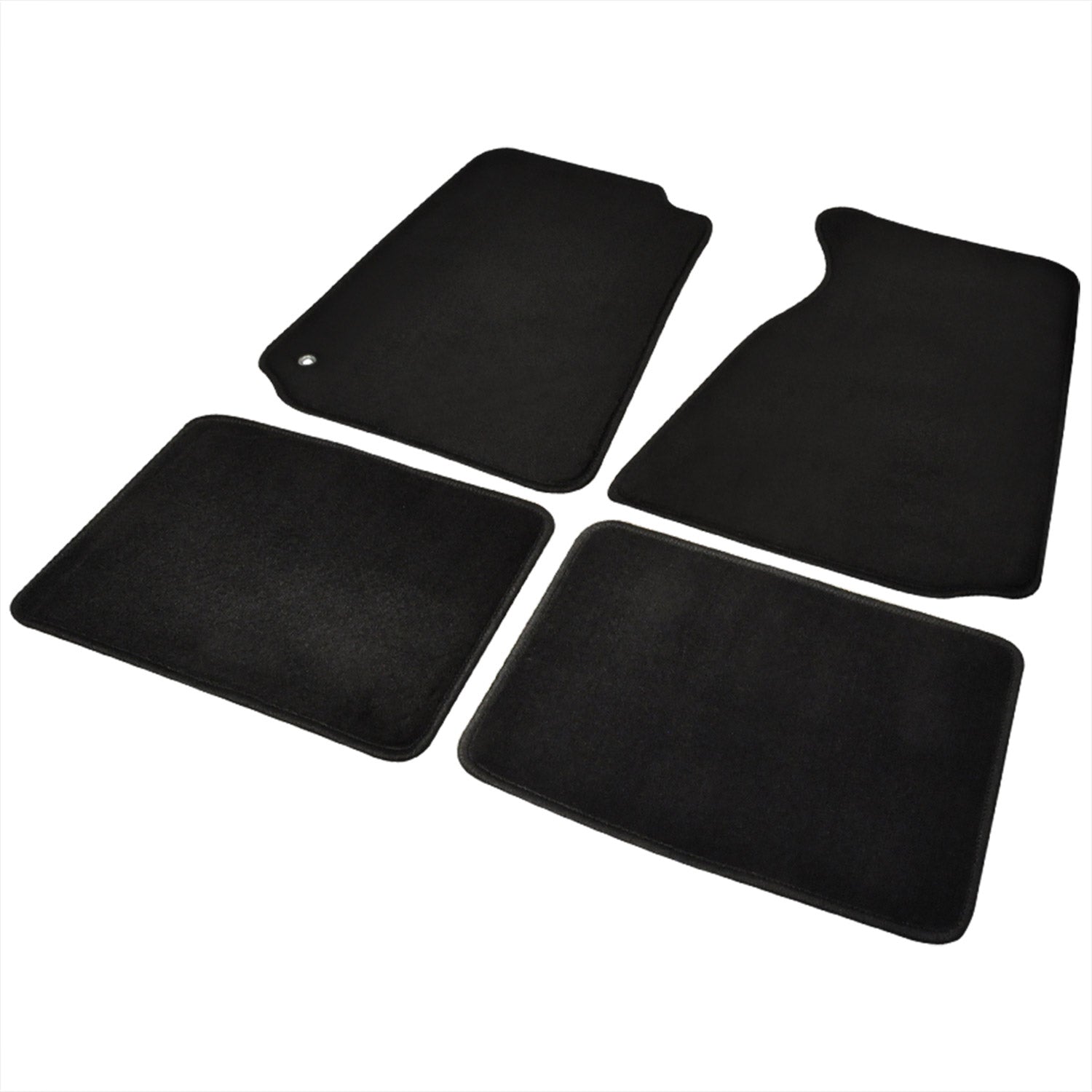 1994-2004 Ford Mustang Black Carpet Floor Mats Liner 4Pcs