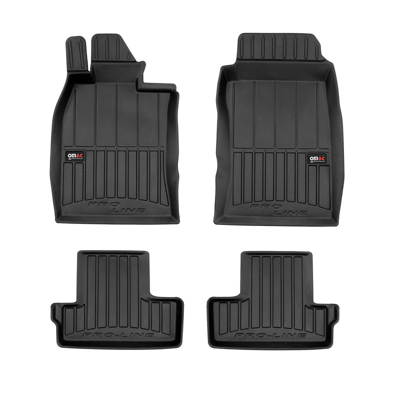 2002-2008 Mini Cooper One R50 R52 R53 Premium Floor Mats Liners Full Set All Weather Heavy Duty