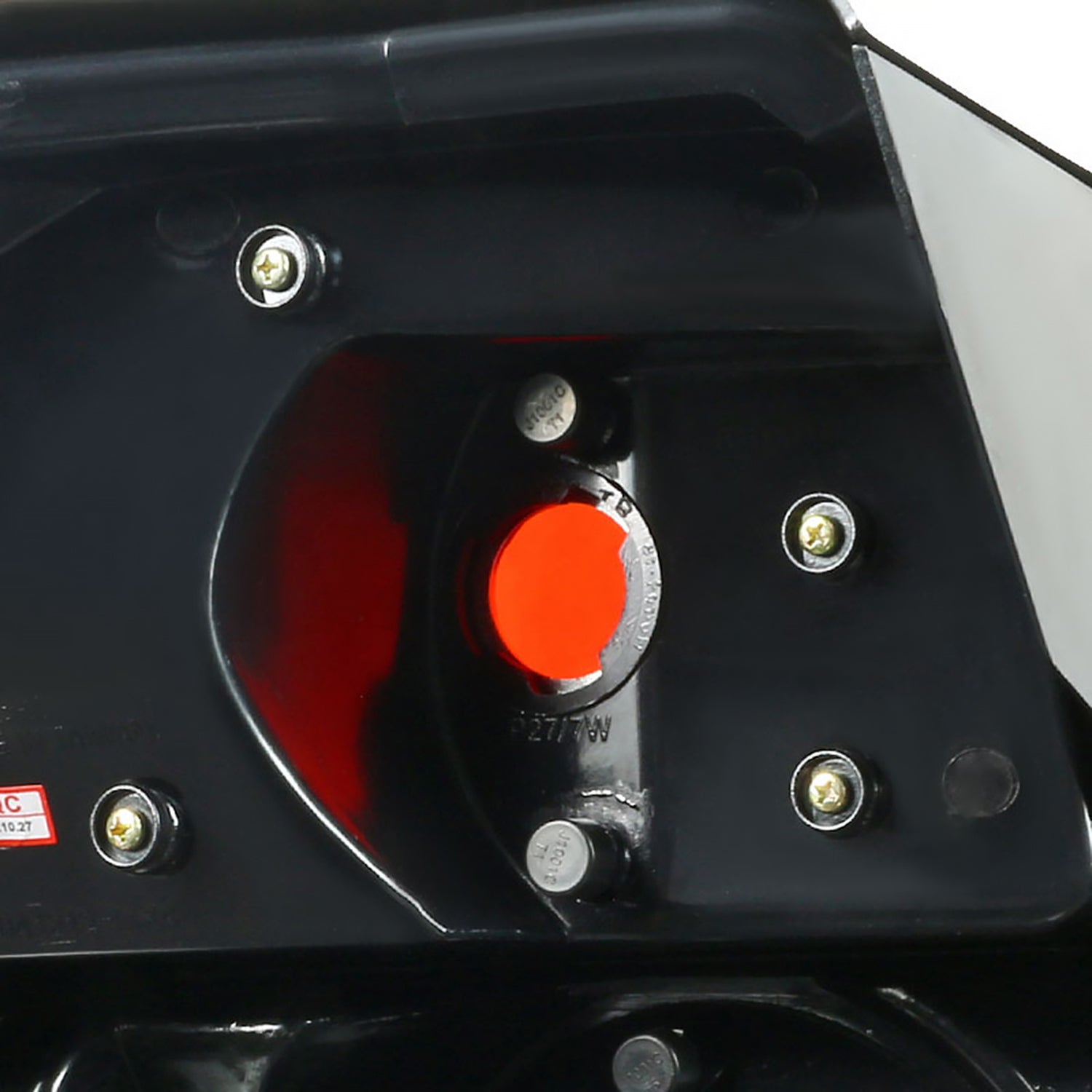 2007-2012 Dodge Caliber Tail Lights Matte Black Housing/Clear Lens