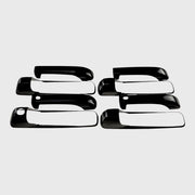 2013-2018 RAM RAM 1500/2500/3500 Door Handle Cover Gloss Black 10Pcs ABS Plastic
