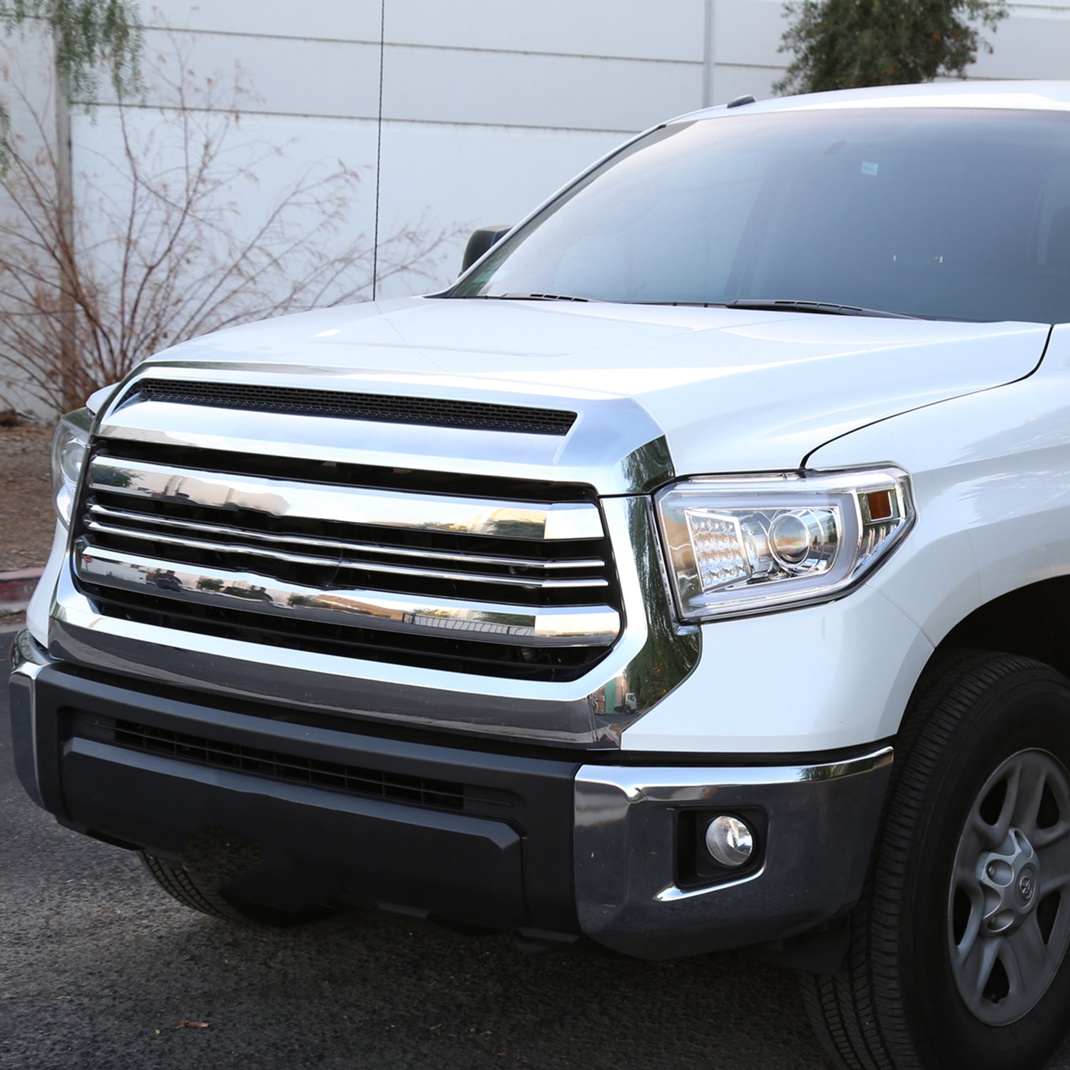 2014-2021 Toyota Tundra LED CBar Projector Headlights LED Signal Lights Chrome