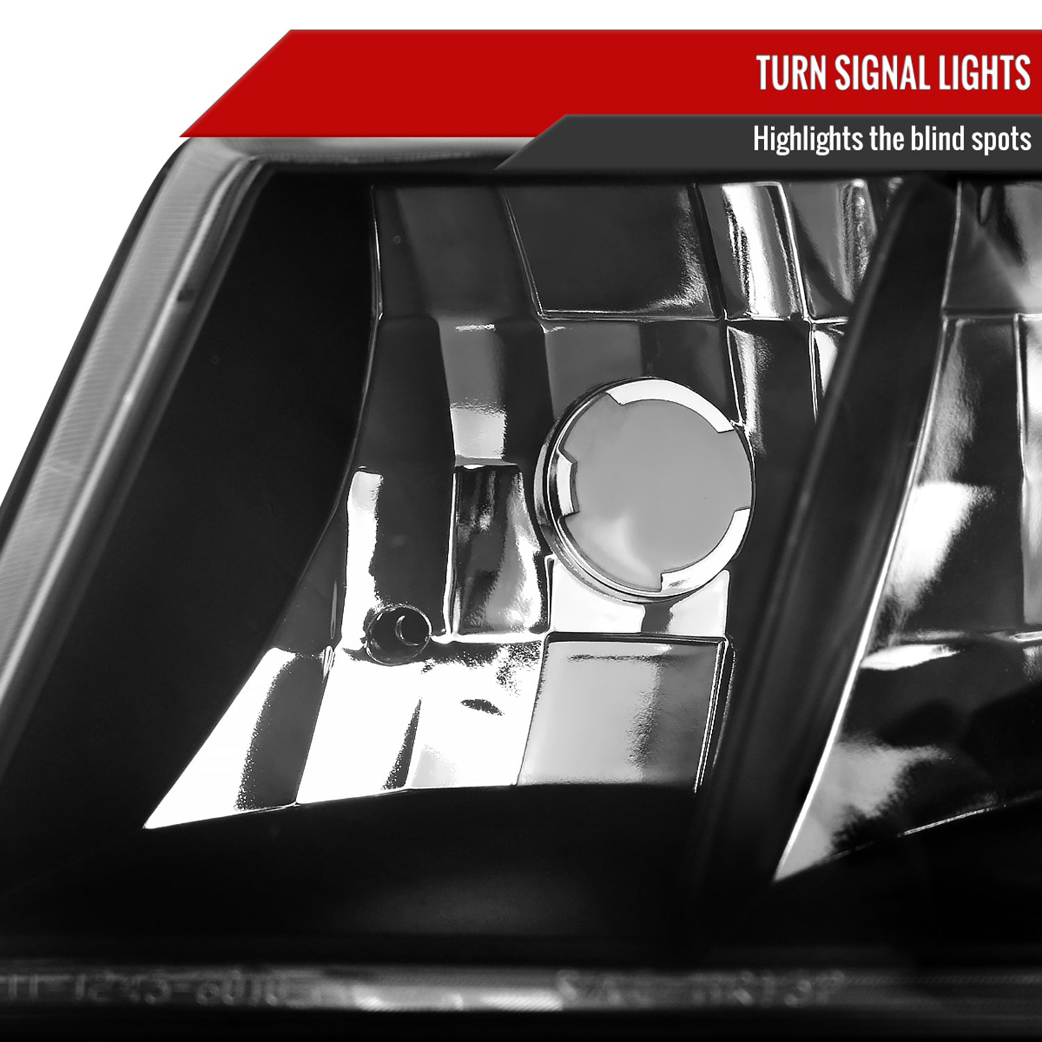 1998-2002 Mercury Grand Marquis Factory Headlights Corner Signal Lights