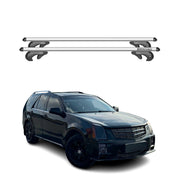 2004-2009 Cadillac SRX Roof Rack Cross Bars Black Carrier 2 Pcs