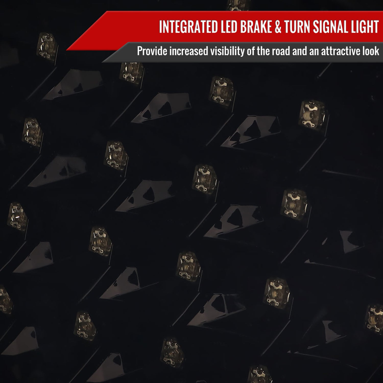 2005-2008 Dodge Charger LED Tail Lights Glossy Black Housing/Smoke Lens